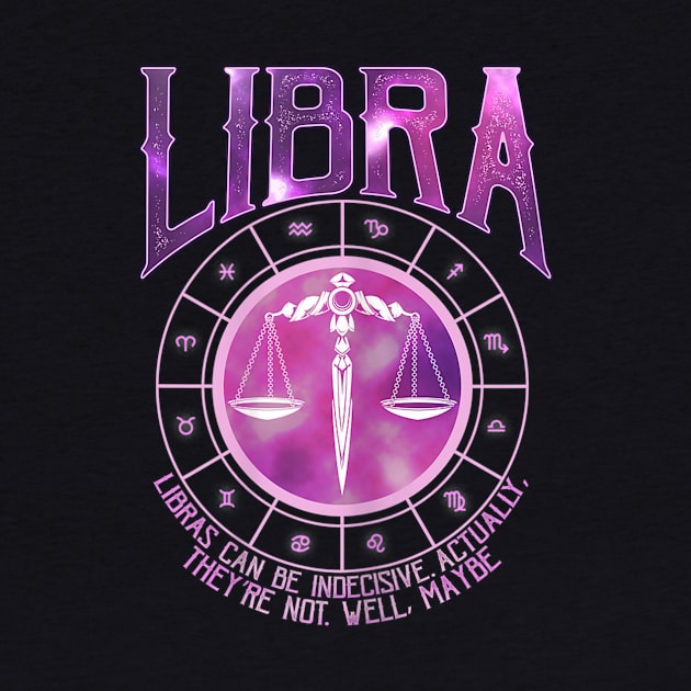 Libra Zodiac Sign Funny Astrology Horoscope Birthday by IainDodes